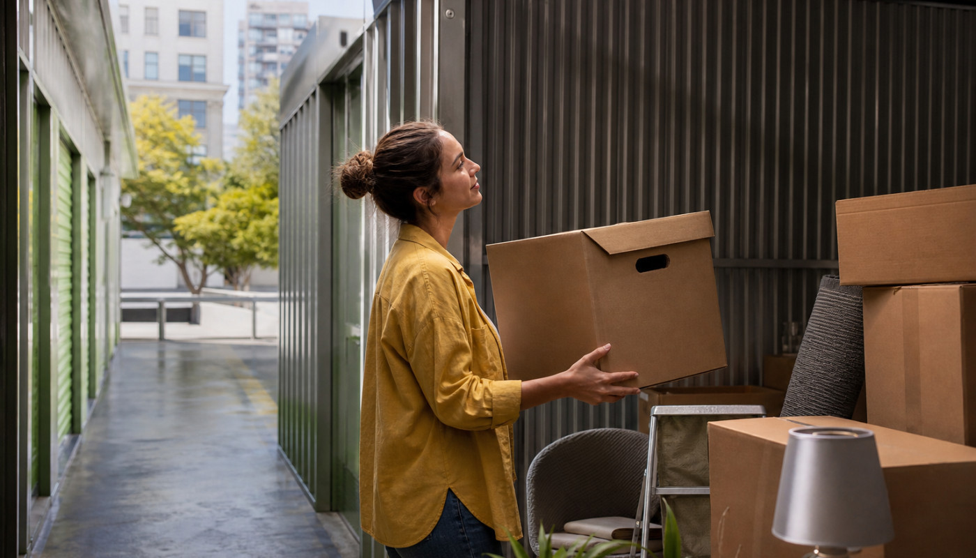 Pourquoi le self-stockage change la donne pour les déménagements en ville